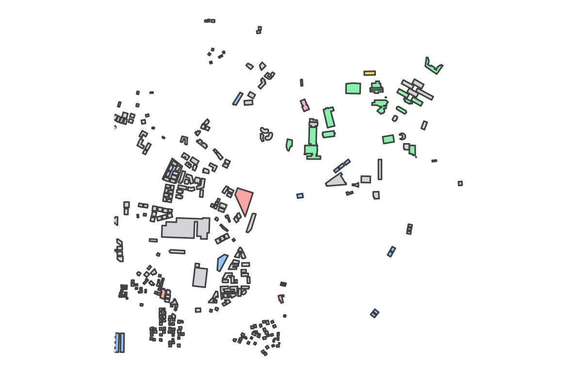 Program breakdown map