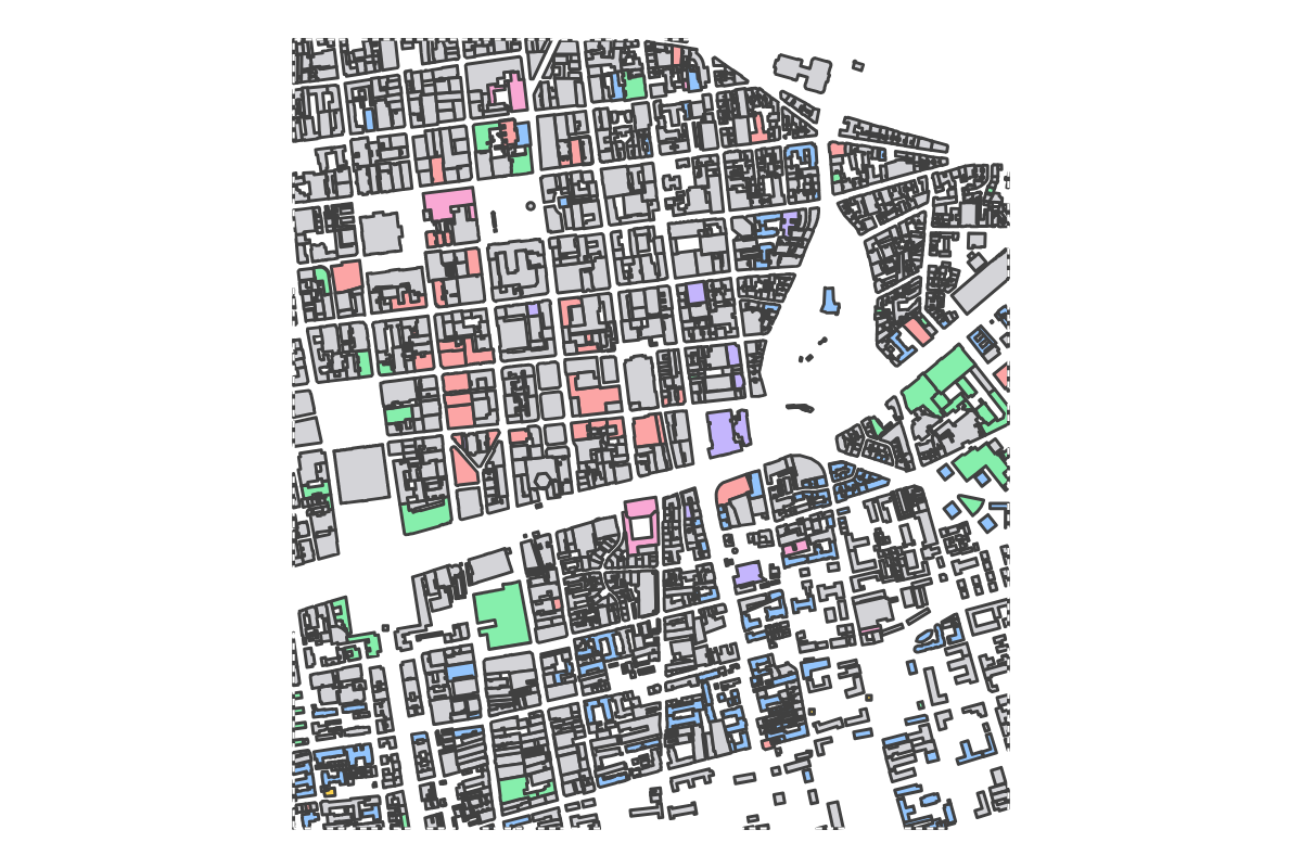 Program breakdown map