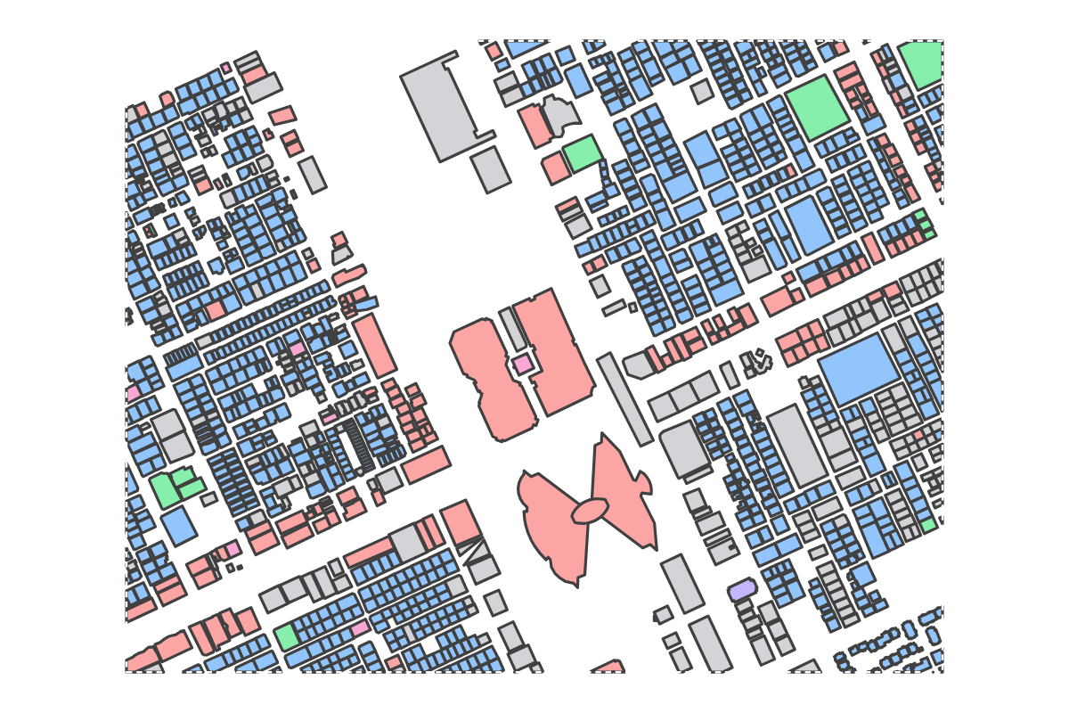 Program breakdown map