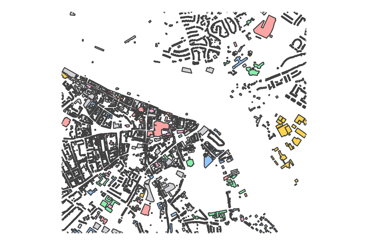 Program breakdown map