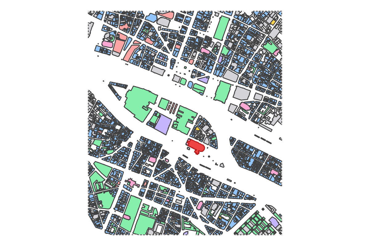 Program breakdown map