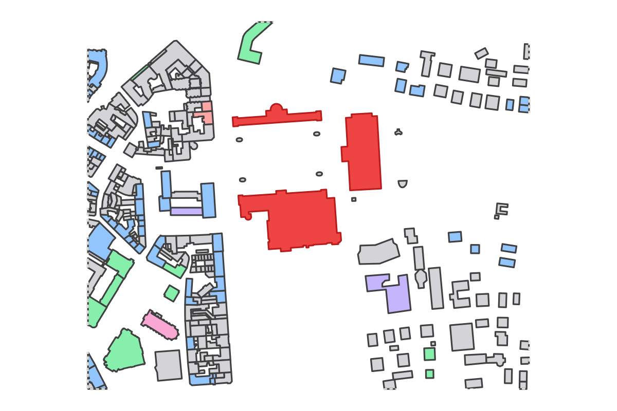 Program breakdown map