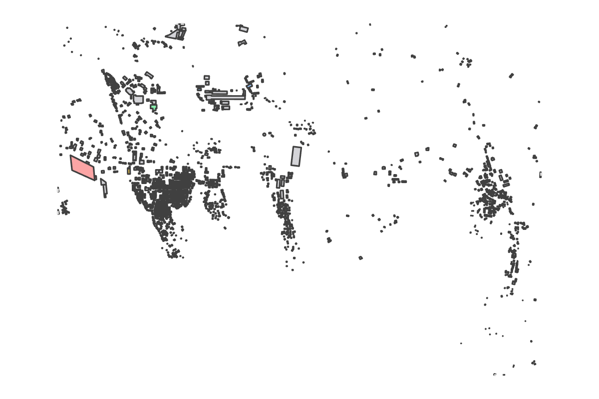 Program breakdown map