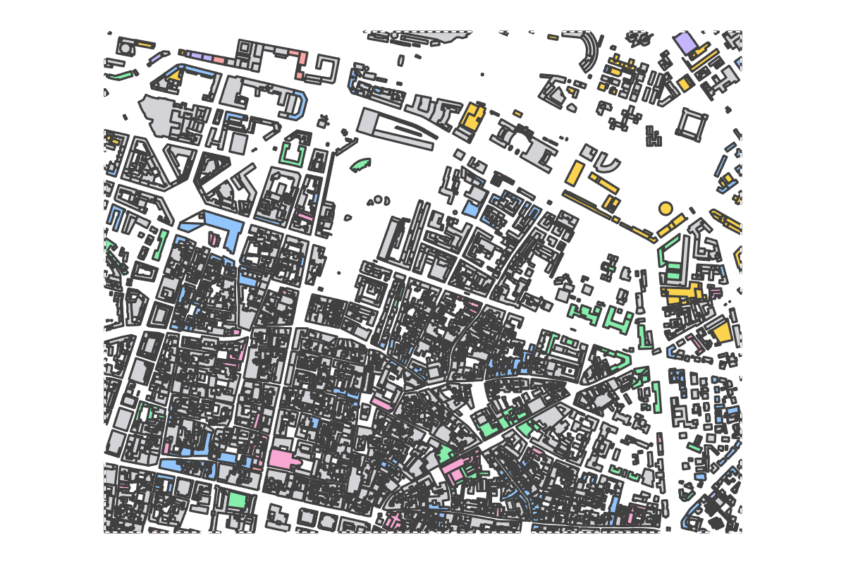 Program breakdown map