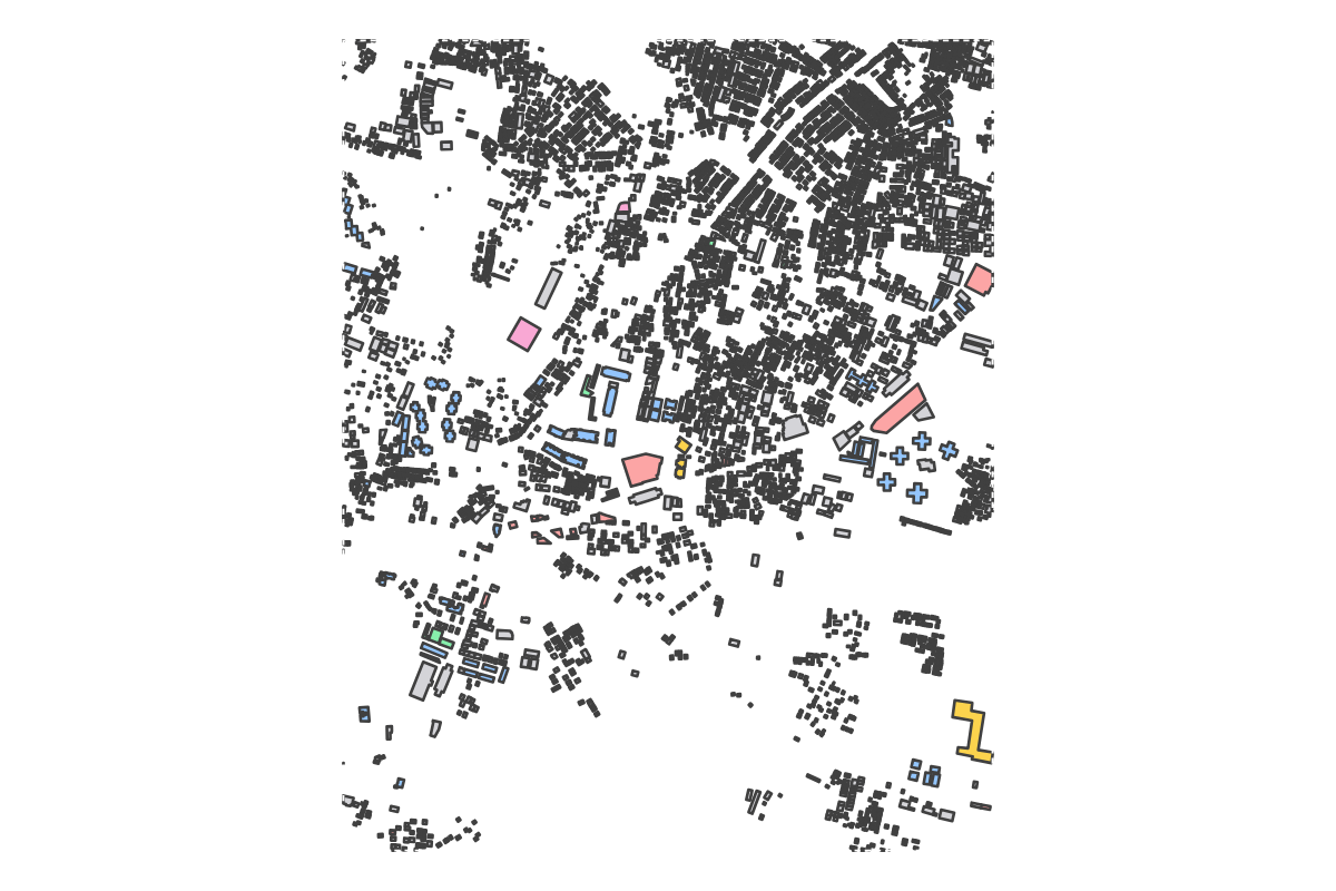 Program breakdown map