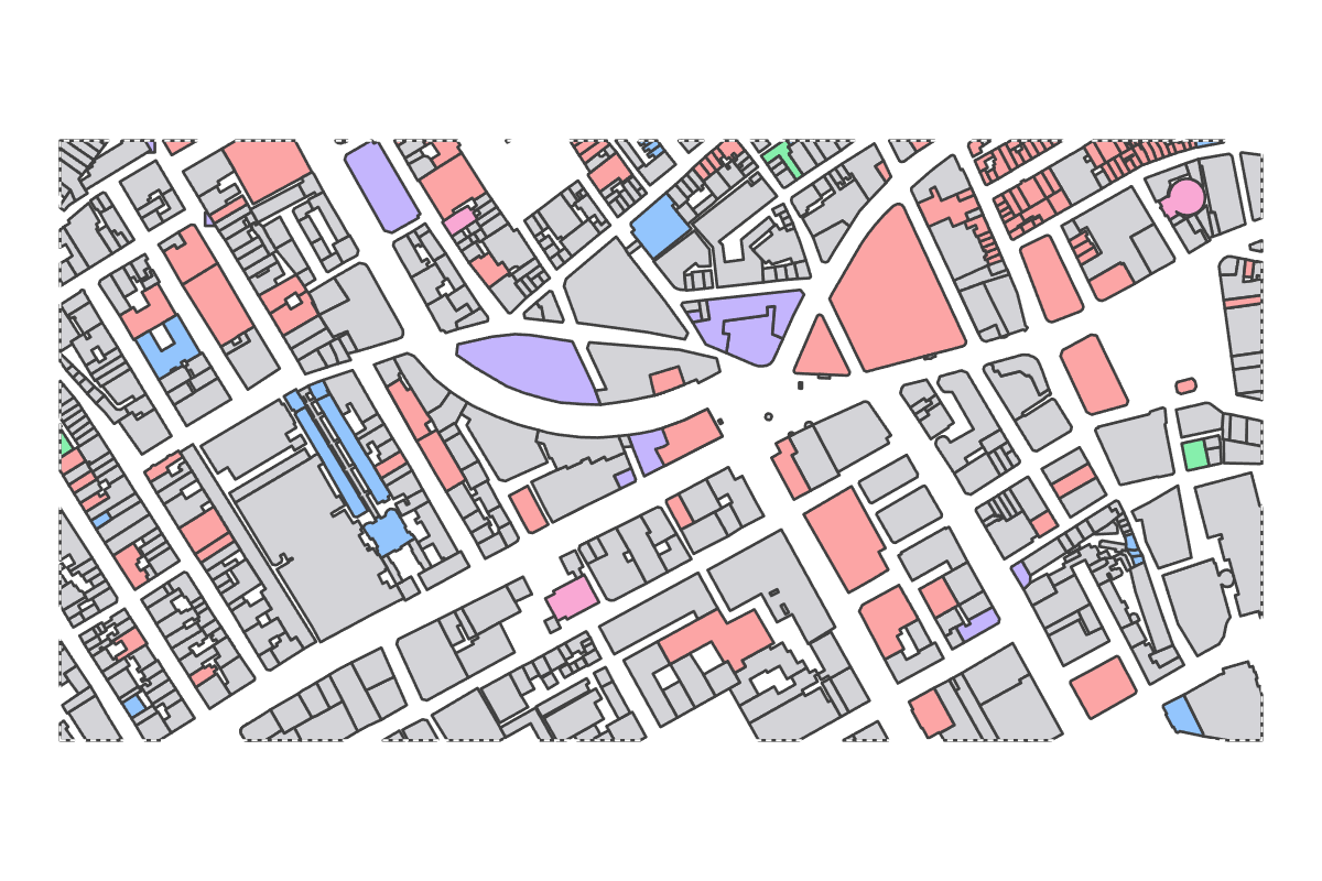 Program breakdown map
