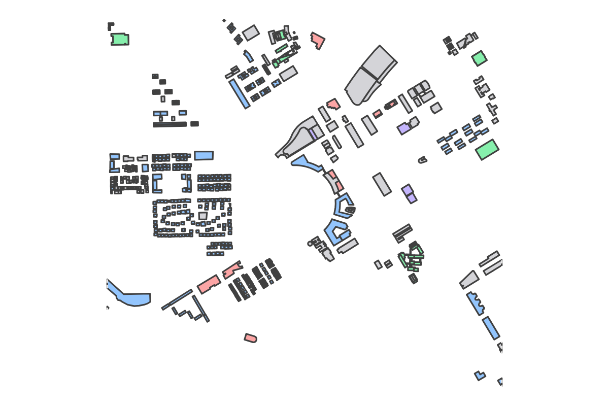 Program breakdown map