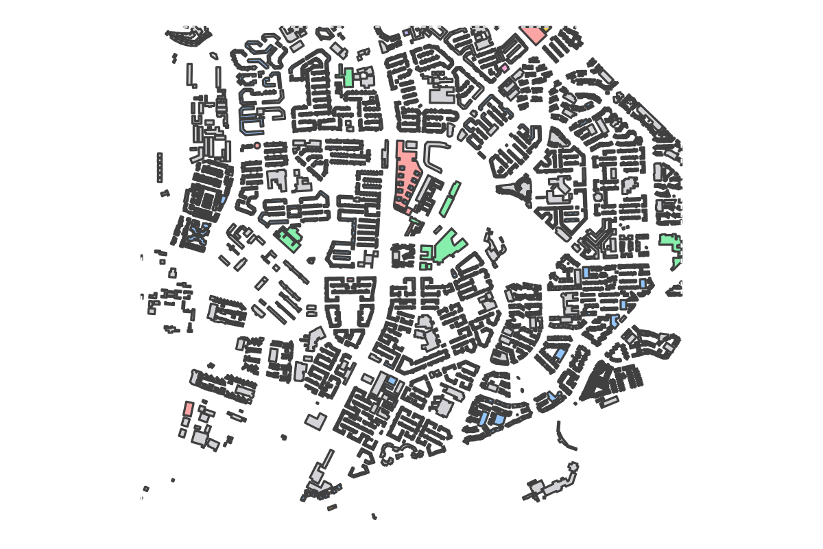 Program breakdown map
