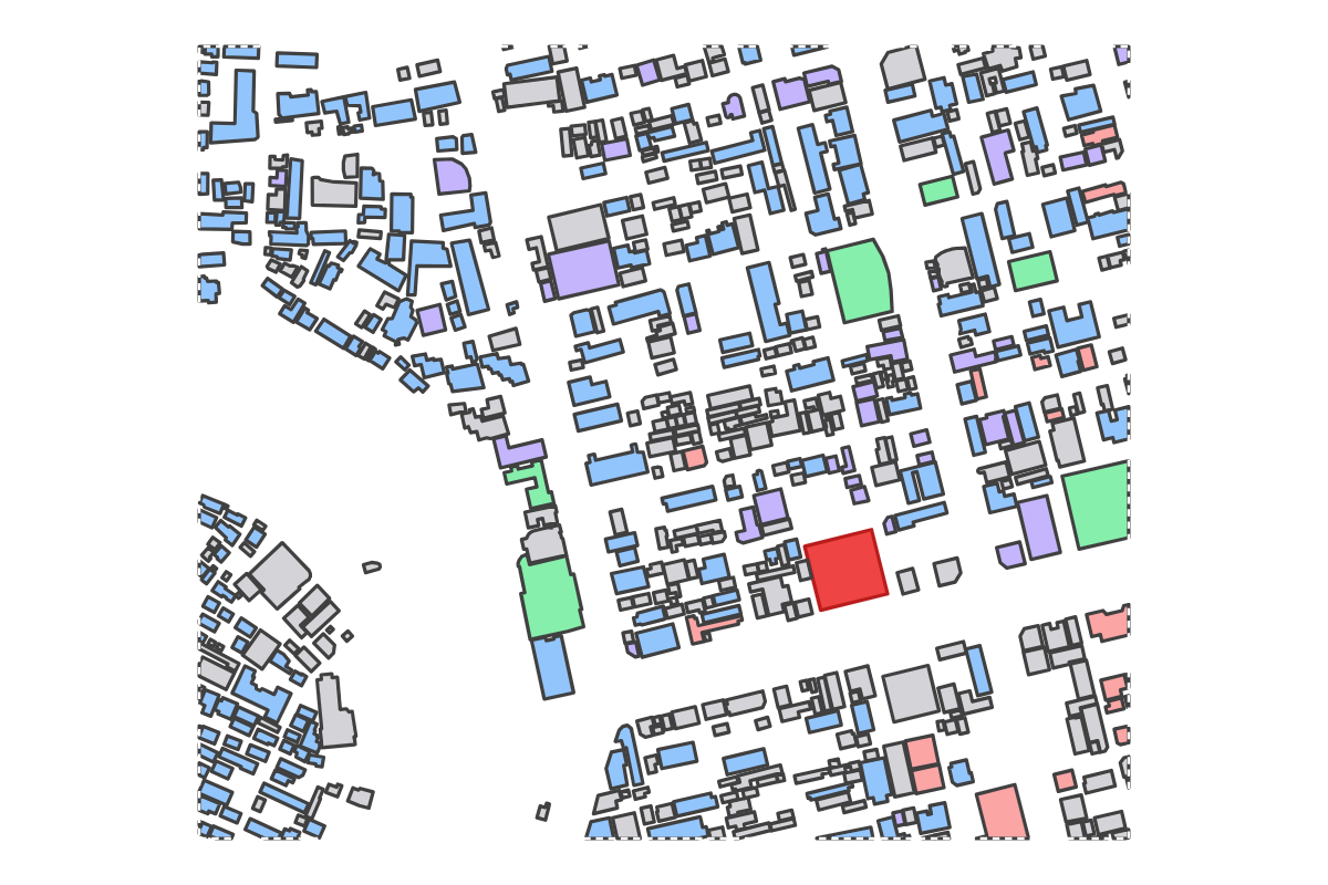 Program breakdown map