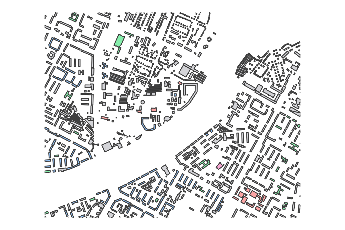 Program breakdown map