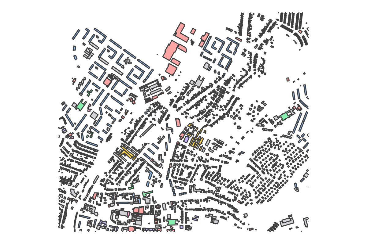 Program breakdown map