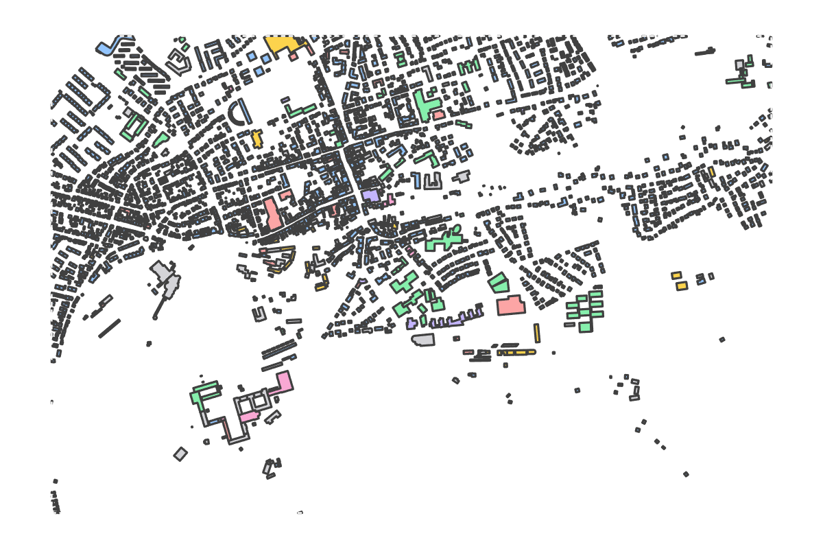 Program breakdown map