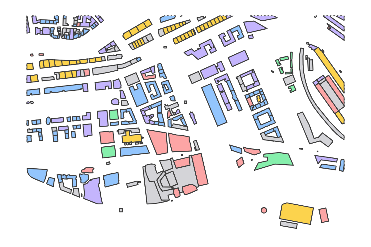 Program breakdown map