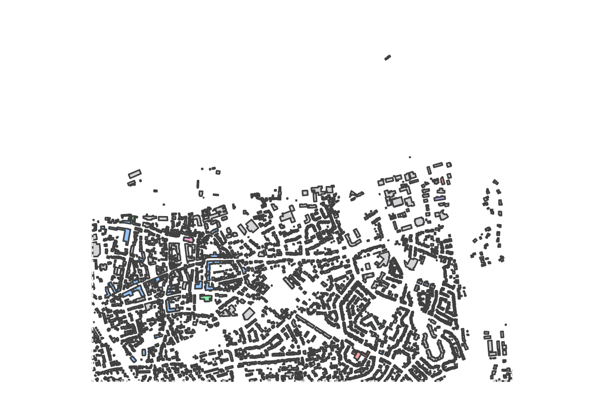 Program breakdown map
