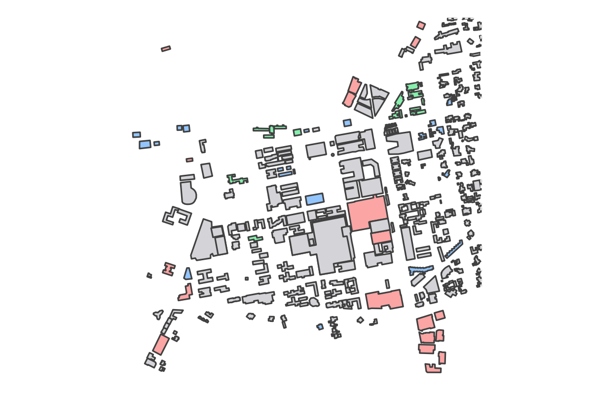Program breakdown map