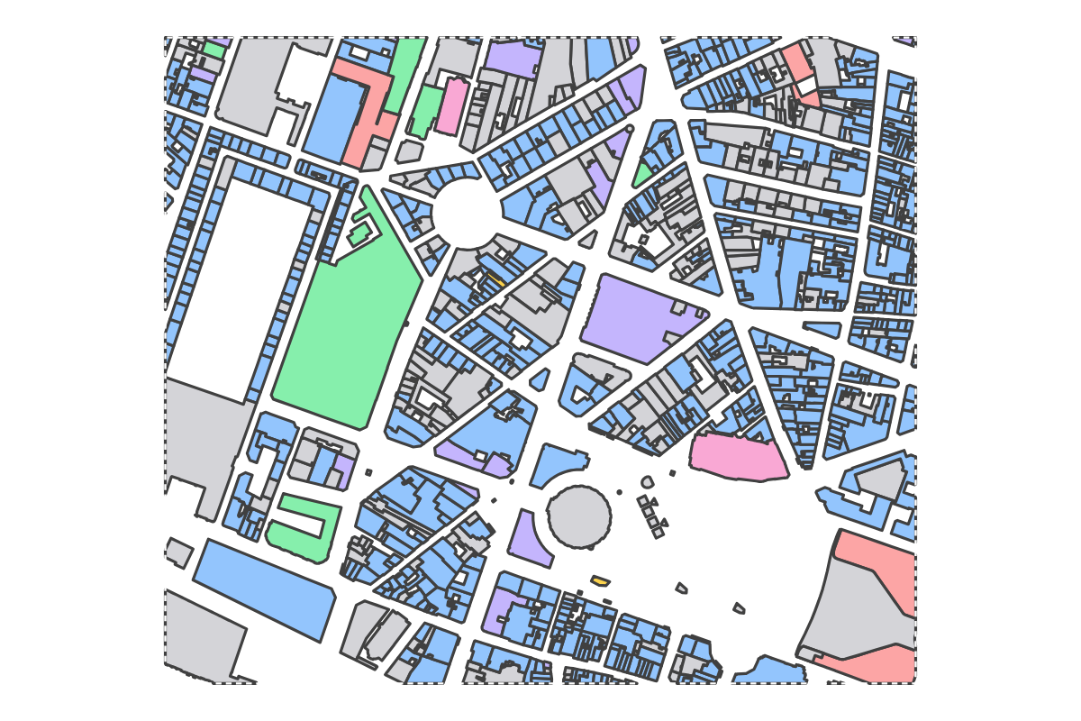 Program breakdown map