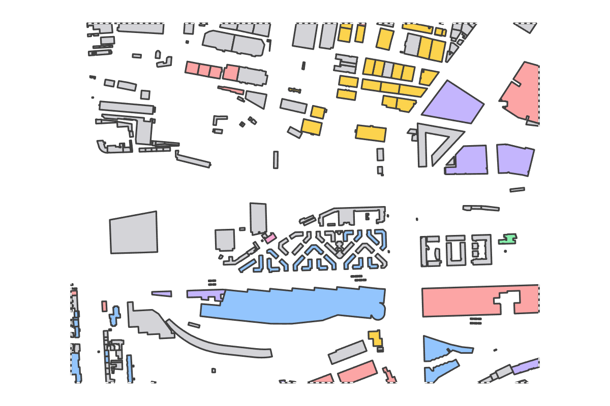 Program breakdown map
