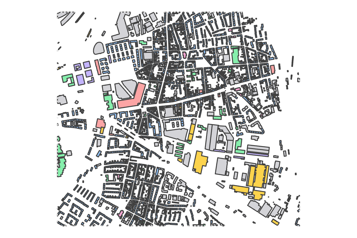 Program breakdown map