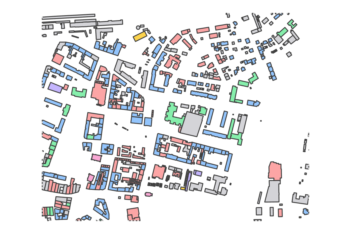 Program breakdown map