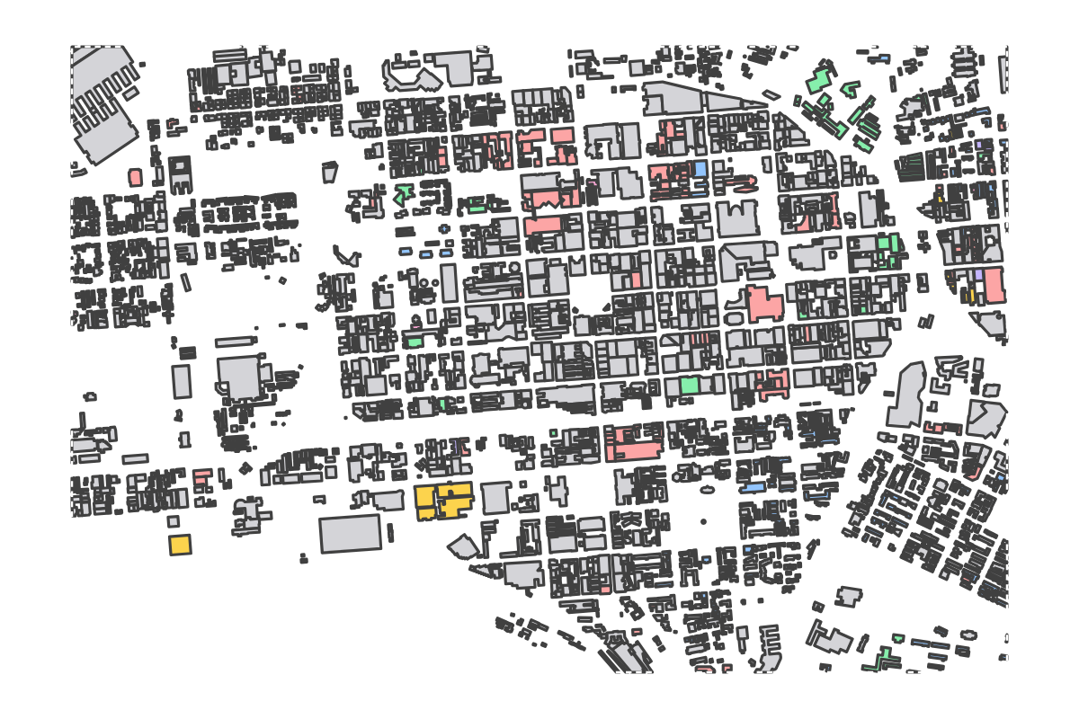 Program breakdown map