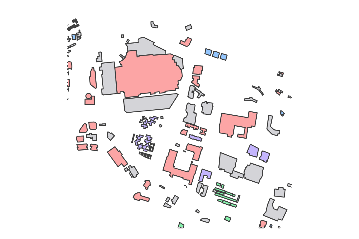 Program breakdown map