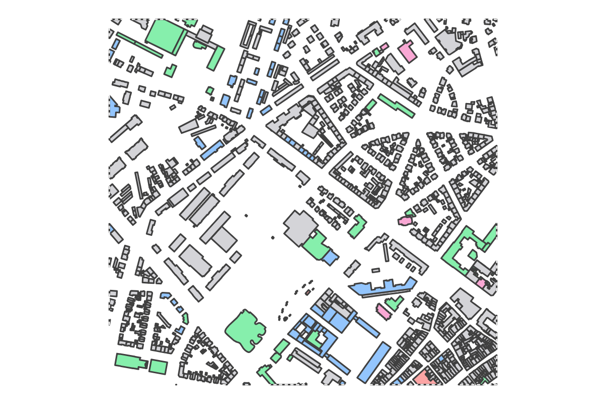 Program breakdown map