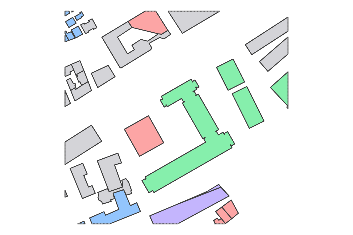 Program breakdown map
