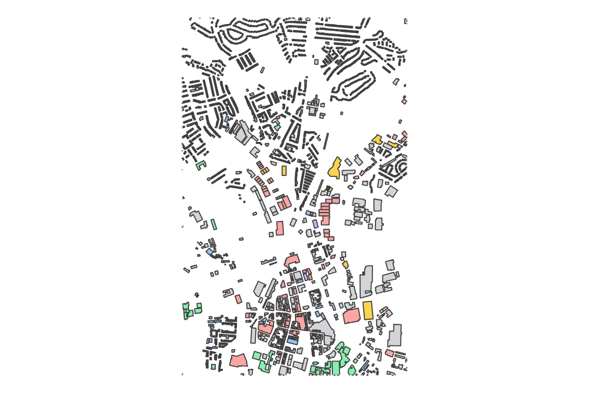 Program breakdown map