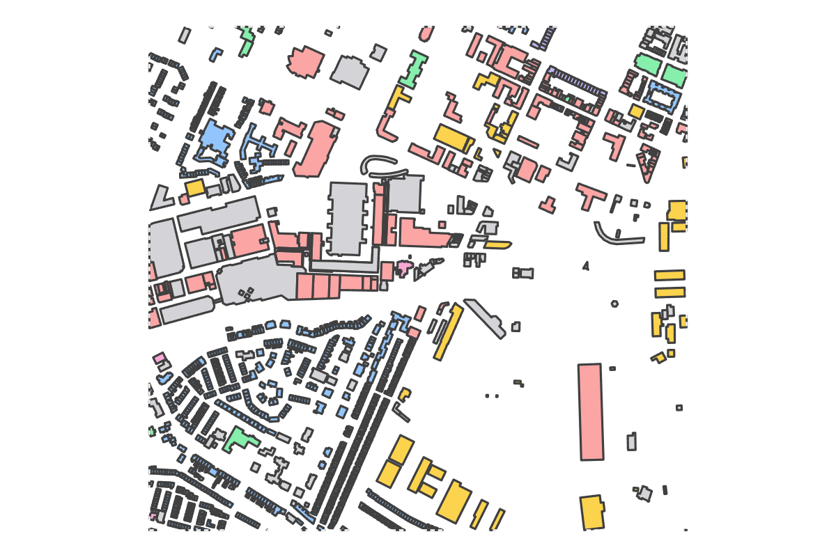 Program breakdown map