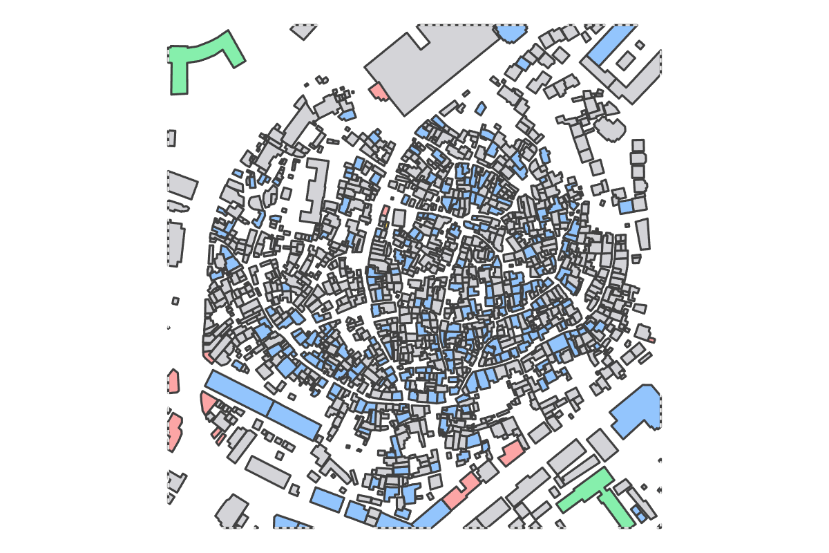 Program breakdown map