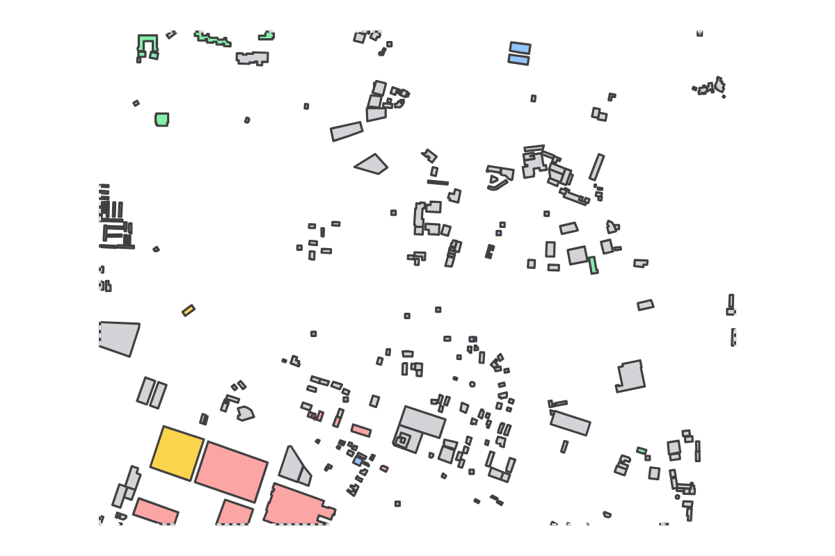 Program breakdown map
