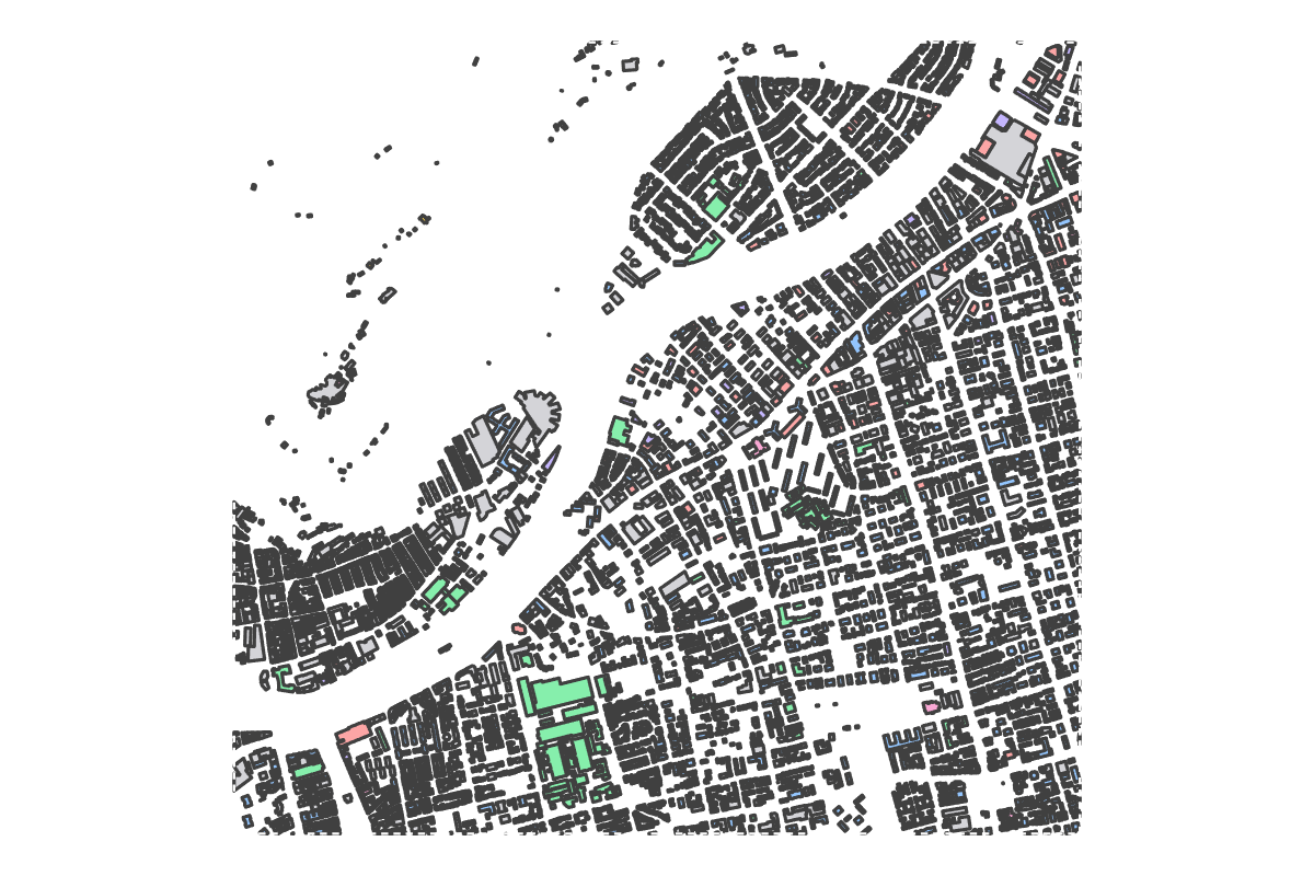 Program breakdown map