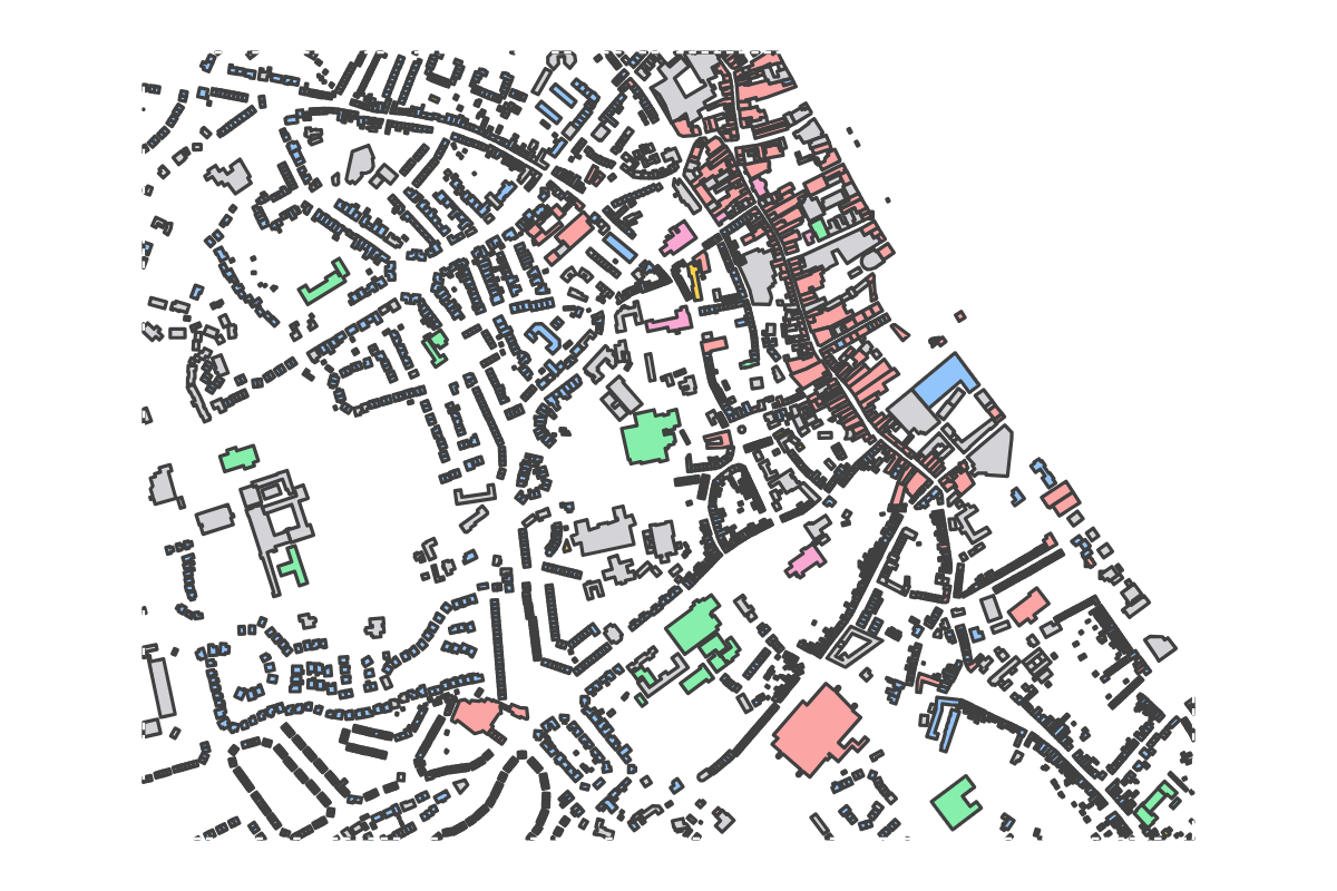Program breakdown map