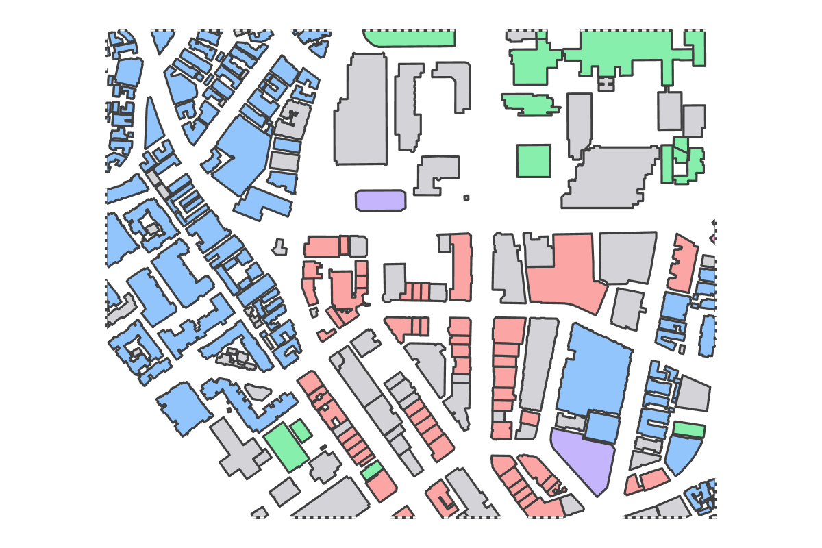 Program breakdown map