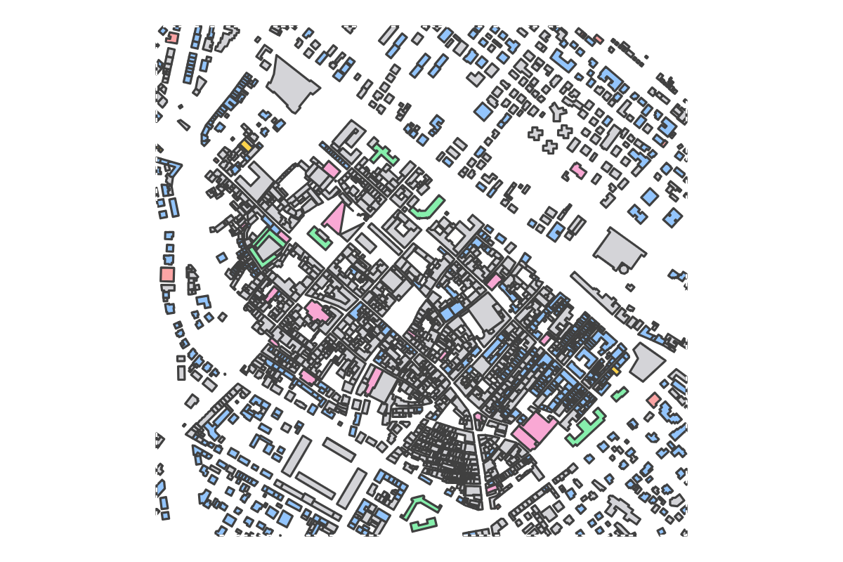 Program breakdown map