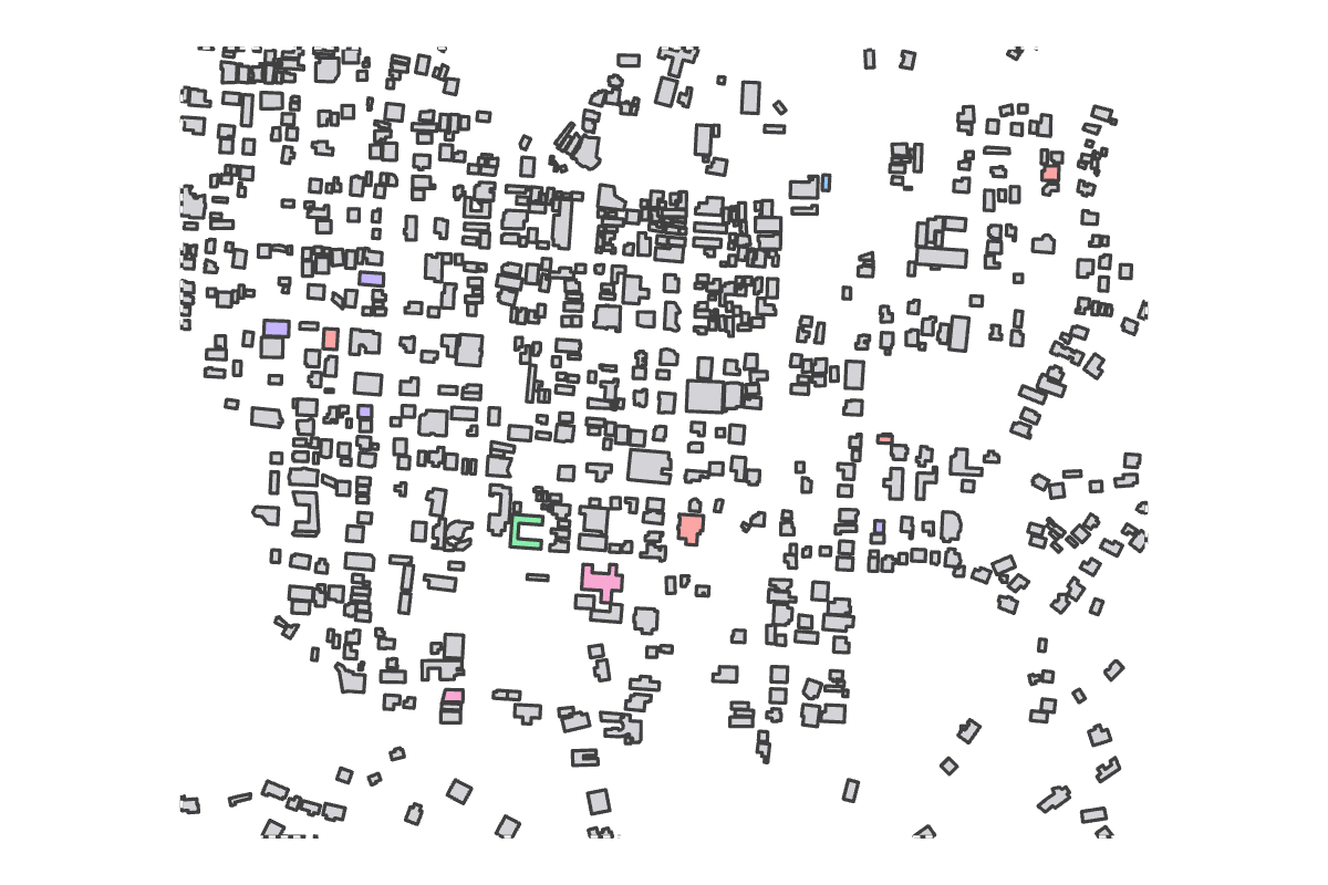 Program breakdown map