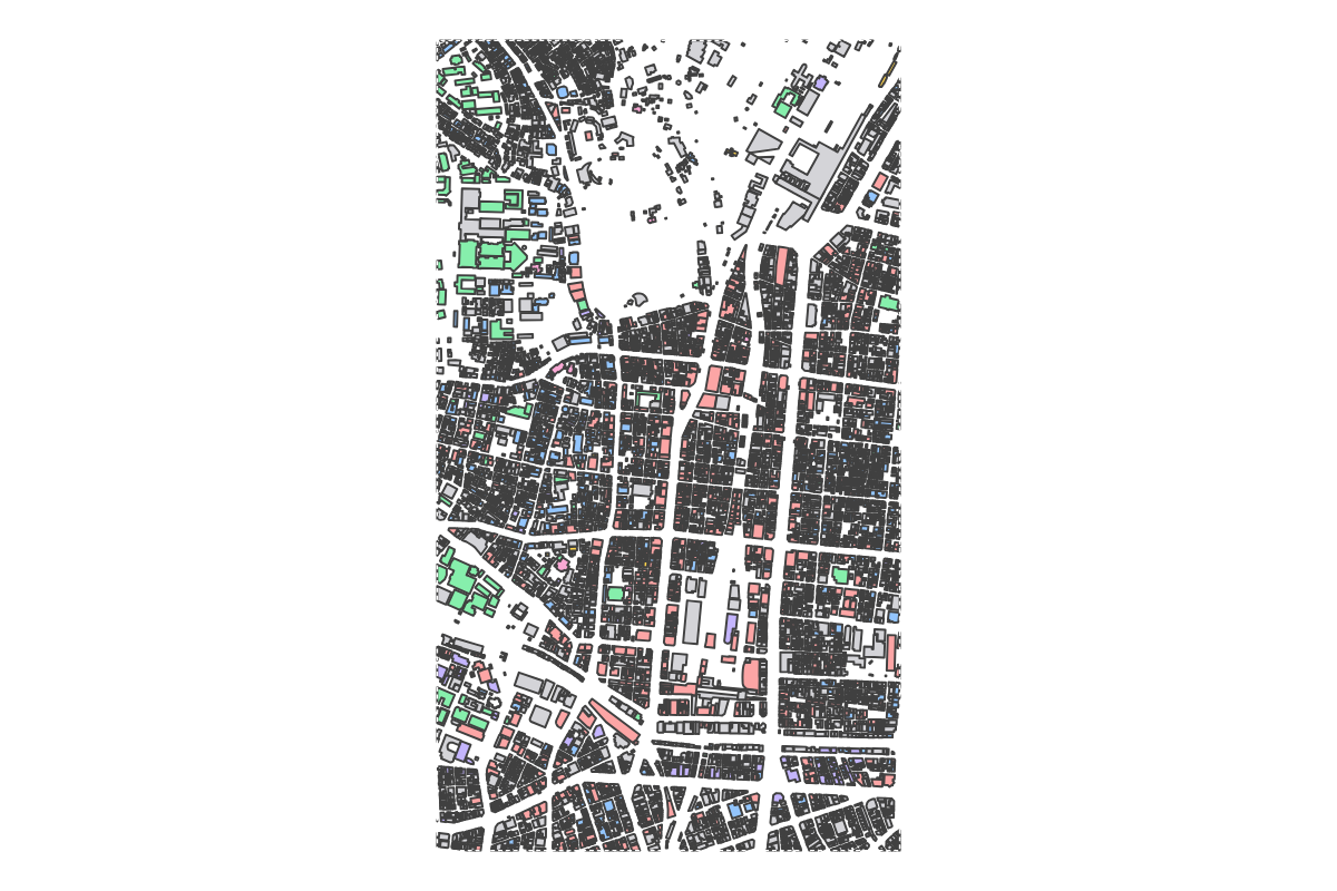 Program breakdown map