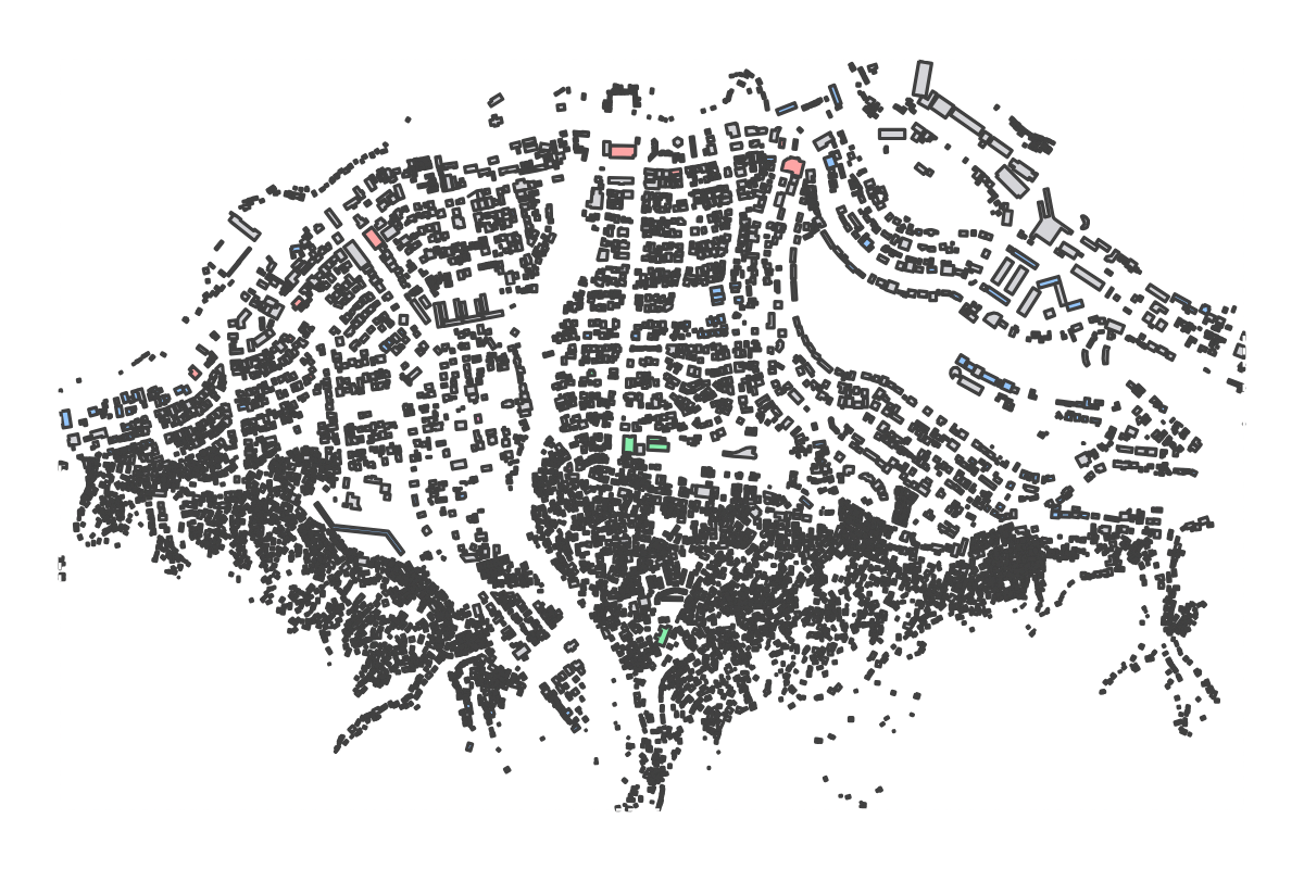 Program breakdown map