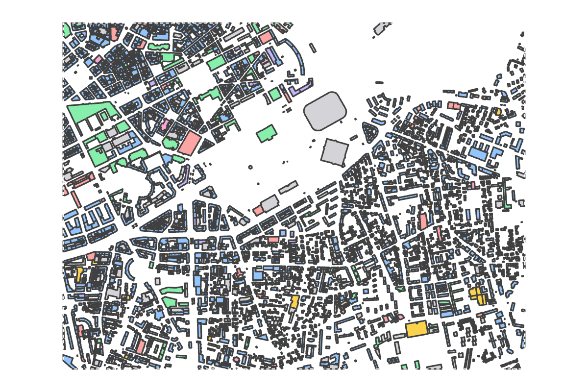 Program breakdown map