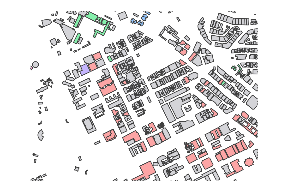 Program breakdown map