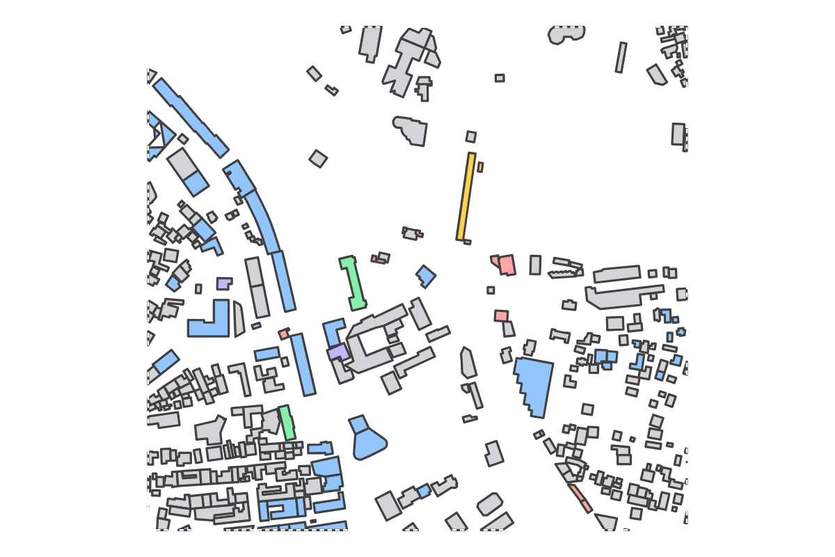Program breakdown map