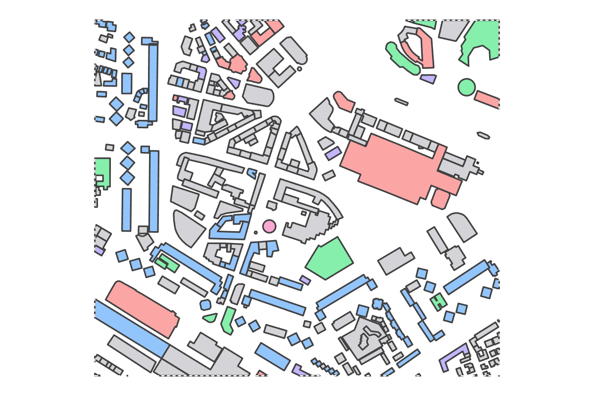 Program breakdown map