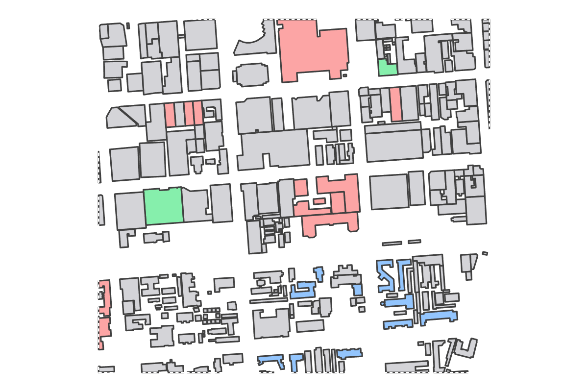 Program breakdown map