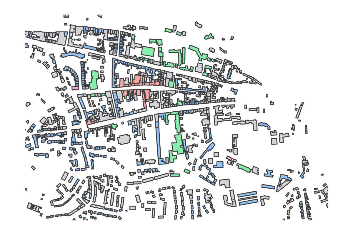 Program breakdown map
