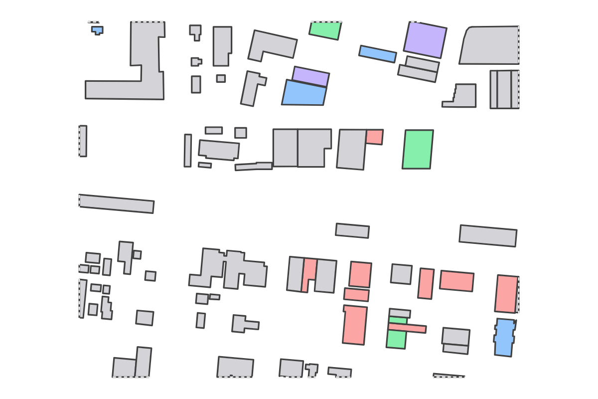 Program breakdown map