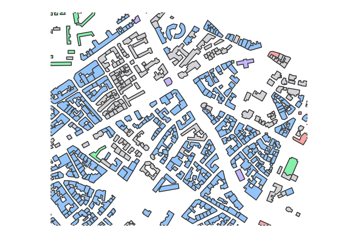 Program breakdown map