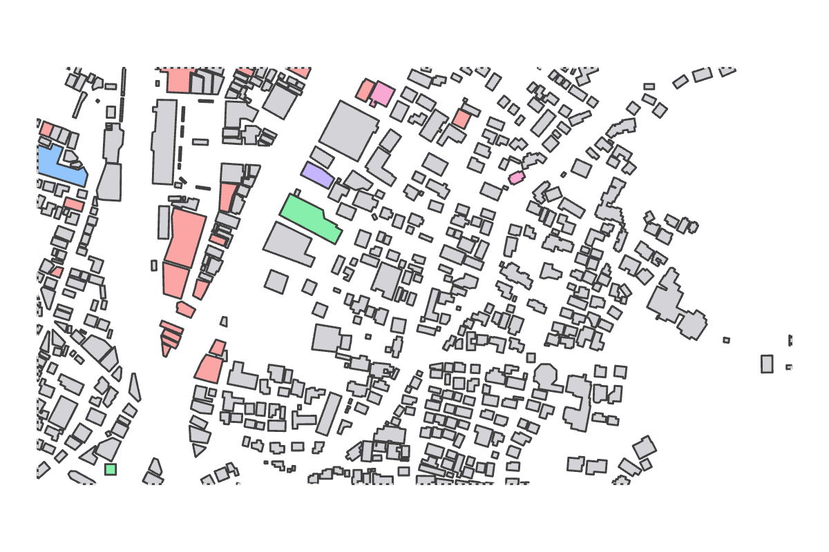Program breakdown map