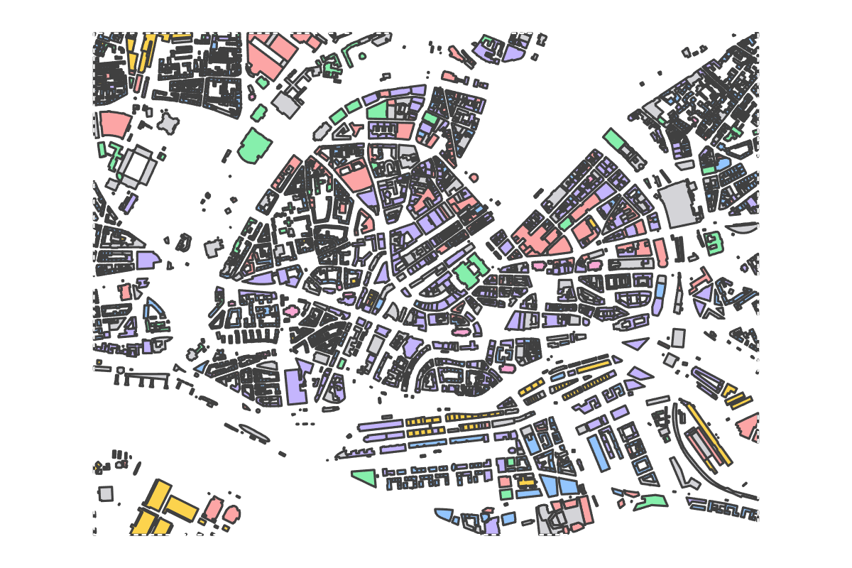 Program breakdown map
