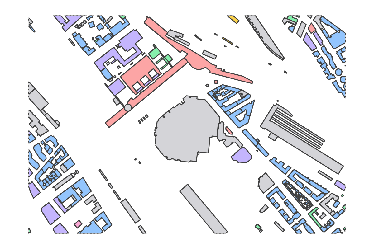 Program breakdown map
