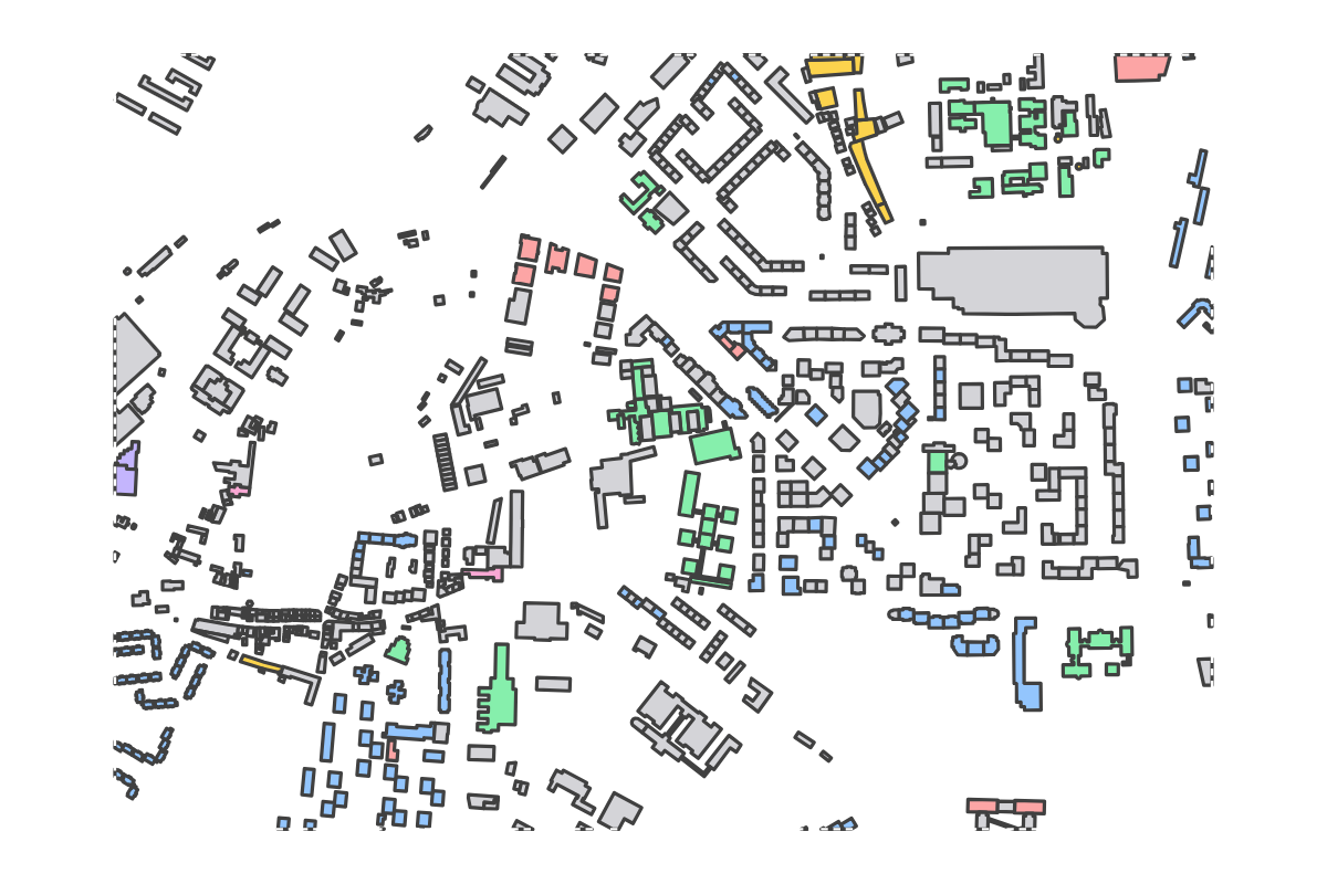 Program breakdown map